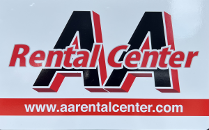 Sponsor Logo for AA Rental Center