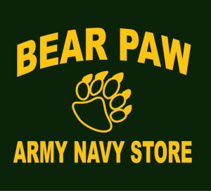 Sponsor Logo for The Bear Paw Army Navy Store