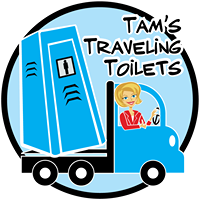 Logo for Tam's Traveling Toilet