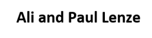 Sponsor Logo for Ali and Paul Lenze