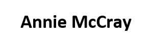 Sponsor Logo for Annie McCray
