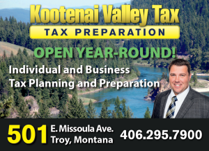 Sponsor Logo for Kootenai Valley Tax