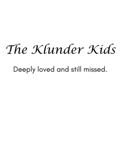 Logo for The Klunder Kids
