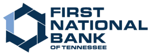 Logo for First National Bank of Tennessee