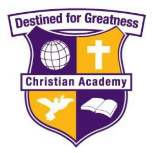 SPONSOR Logo for Destined for Greatness Christian Academy