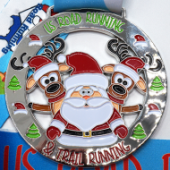 Medal Madness Santa 5K & 10K at Loyd H Roland Memorial Park (12-2023) RD1