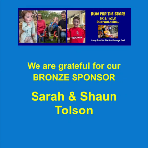 Sponsor Logo for Sarah & Shaun Tolson
