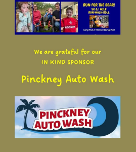 Sponsor Logo for Pinckney Auto Wash