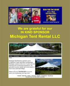 Sponsor Logo for Michigan Tent Rental LLC