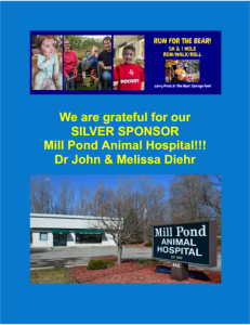 Sponsor Logo for Mill Pond Animal Hospital Dr John & Melissa Diehr