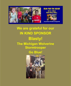 Sponsor Logo for Blasty! The Michigan Storm Trooper!!