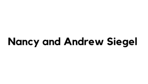 Sponsor Logo for Nancy and Andrew Siegel