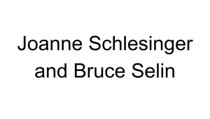 Sponsor Logo for Bruce and Joanne Selin