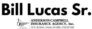 Sponsor Logo for Bill Lucas Sr. & Anderson-Campbell Insurance A