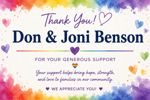 Sponsor Logo for Don and Joni Benson