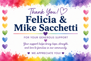 Sponsor Logo for Felicia and Mike Sacchetti