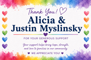 Sponsor Logo for Alicia ans Justin Myslinsky