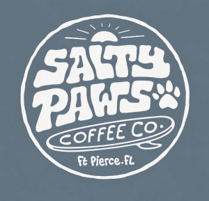 Sponsor Logo for Salty Paws Coffee Co