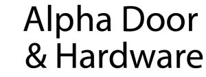 Sponsor Logo for Alpha Door & Hardware