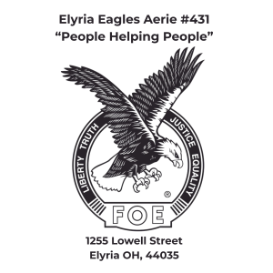 Sponsor Logo for Elyria Eagles Aerie #431