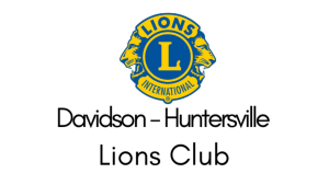 Logo for Davidson-Huntersville Lions Club