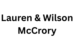 Logo for Lauren & Wilson McCrory