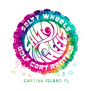 Sponsor Logo for Salty Wheels Golf Cart Rentals