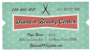 Sponsor Logo for Diana's Beauty Center