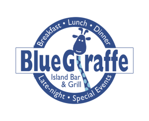 Sponsor Logo for Blue Giraffe Island Bar and Grill