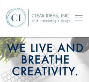 Sponsor Logo for Clear Ideas