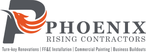 Logo for Phoenix Rising Contractors