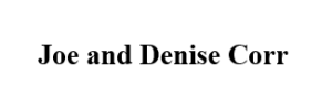 Sponsor Logo for Joe and Denise Corr