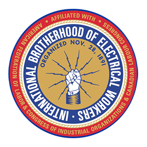 Sponsor Logo for Local 134 International Brotherhood of Electrical Workers