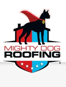 Logo for Mighty Dog Roofing
