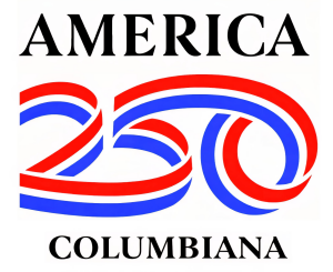 Logo for America 250 - Columbiana