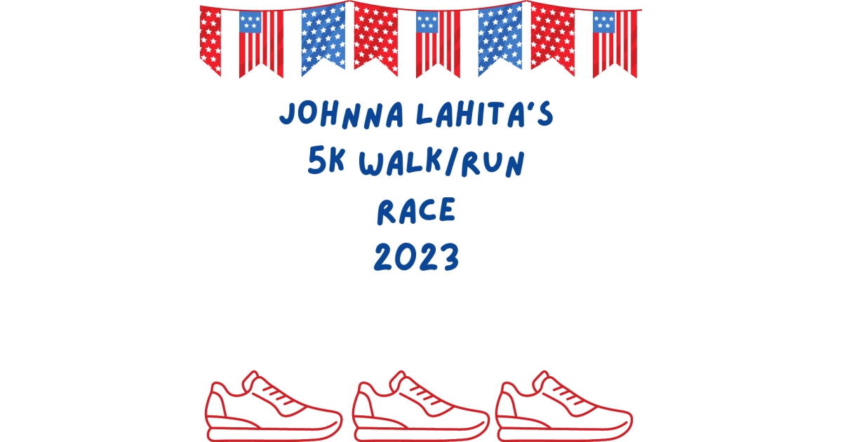 Johnna Lahita's 5k walk/run race