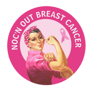 Logo for NOC'n Out Breast Cancer