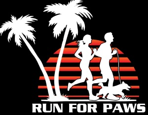 Logo for Run for Paws