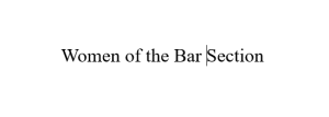 Sponsor Logo for Women of the Bar Section