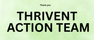 Sponsor Logo for Thrivent Action Team