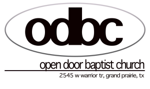 Sponsor Logo for Open Door Baptist Church