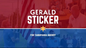 Sponsor Logo for Sheriff Gerald Sticker