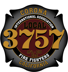 Sponsor Logo for Corona Fire Fighters Association Local 3757