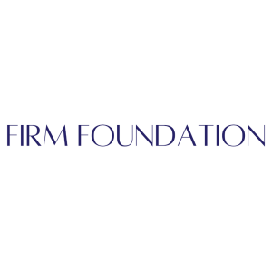 Sponsor Logo for Firm Foundation