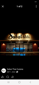 Sponsor Logo for Sabai Thai Cuisine