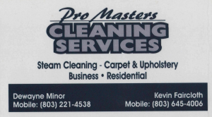 Sponsor Logo for Pro Masters Cleaning Services