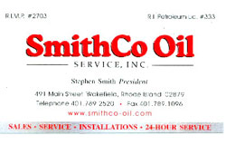 Sponsor Logo for SMITHCO OIL SERVICE
