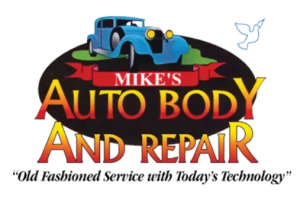 Sponsor Logo for Mike's Auto Body and Repair