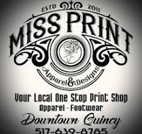 Sponsor Logo for Miss Print Apparel & Design
