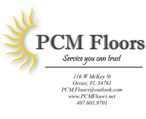 Sponsor Logo for PCM Floors